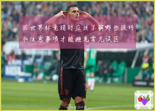 买世界杯竞猜时应该了解哪些技巧和注意事项才能避免常见误区
